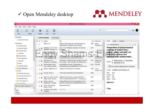 mendeley desktop 1.14